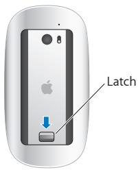 APPLE IMAC 21 INCH - To replace the batteries in the Apple Magic Mouse: - 1