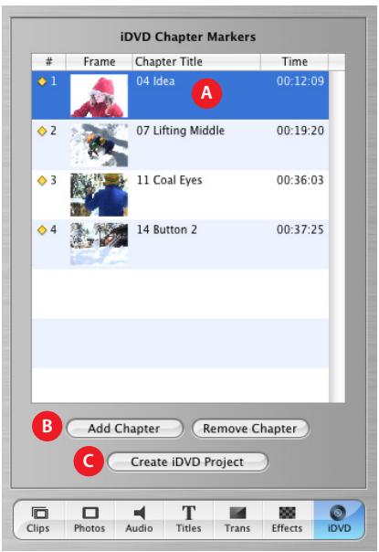 APPLE IMOVIE - iDVD Pane - 1