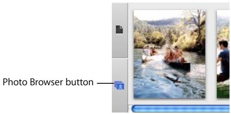 APPLE IPHOTO - To add photos to your book: - 1