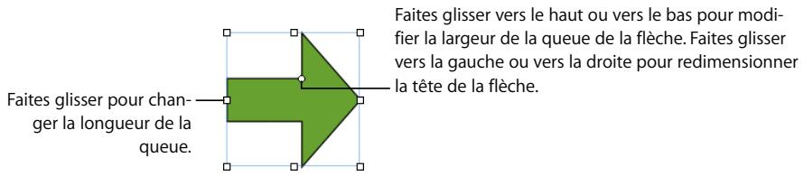 APPLE KEYNOTE - Modification de flèches simples et doubles - 1