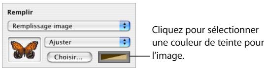 APPLE KEYNOTE - Pour replir un objet avec une image : - 3