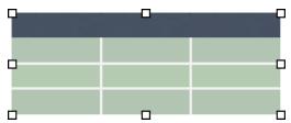 APPLE KEYNOTE - Redimensionnement d'un tableau - 1