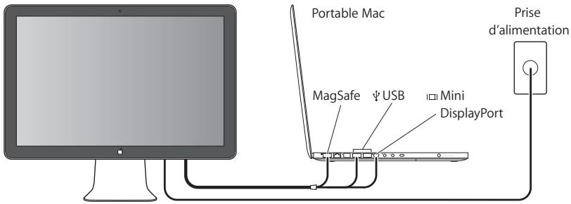 APPLE LED CINEMA DISPLAY - Installation du moniteur - 1