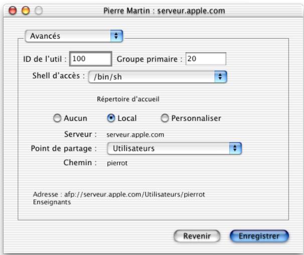 APPLE MAC OS X SERVER - Répertoire d'accueil - 1