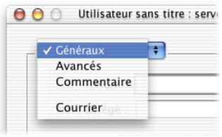 APPLE MAC OS X SERVER - Pour modifier un utiliser - 1