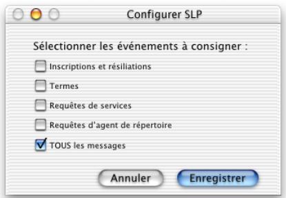 APPLE MAC OS X SERVER - Consignation des messages de débogage - 1