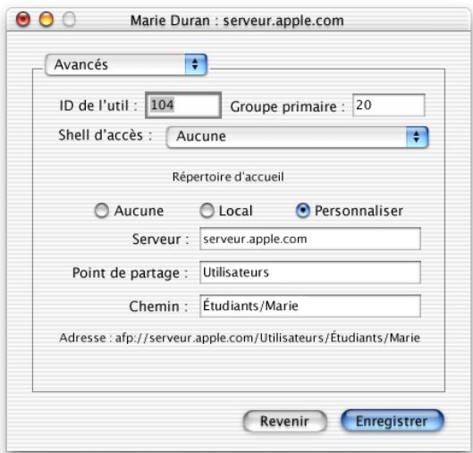 APPLE MAC OS X SERVER - Répertoire d'accueil - 2