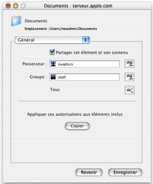 APPLE MAC OS X SERVER - Réglages généraux - 1