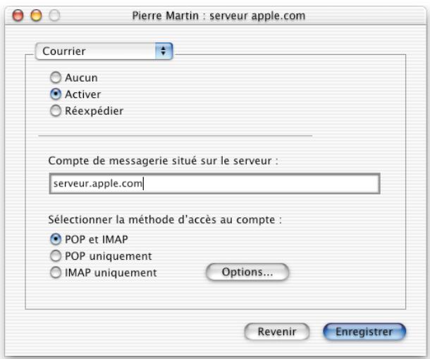 APPLE MAC OS X SERVER - Désactiver la messagerie - 2