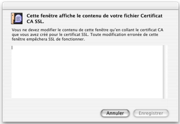 APPLE MAC OS X SERVER - Étape 4 : activer le SSL pour le site - 3