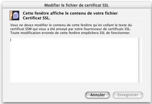APPLE MAC OS X SERVER - Étape 4 : activer le SSL pour le site - 1