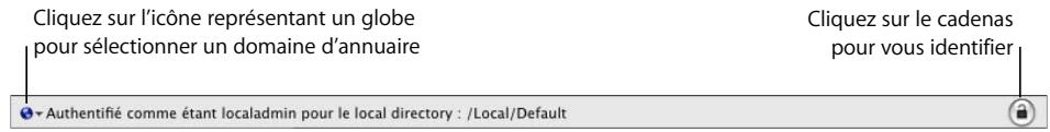 APPLE MAC OS X SERVER 10.5 LEOPARD - Pour vous connecter et vous authentifier domaines d'annuaires : - 1