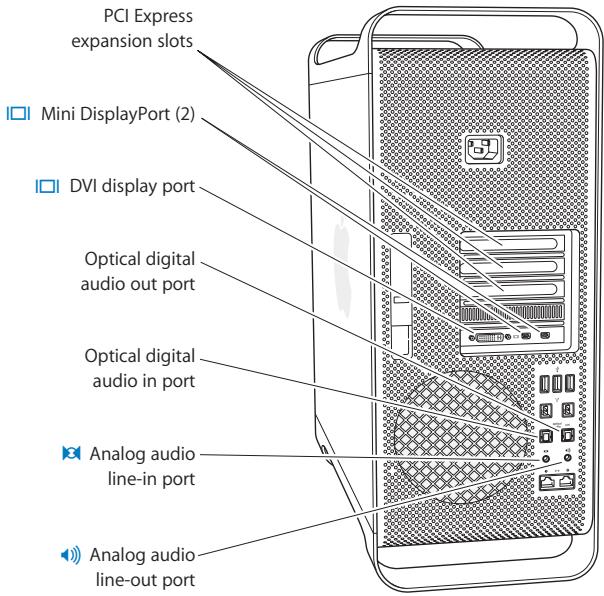 APPLE MAC PRO SERVER - More Ports and Connectors on the Back - 1