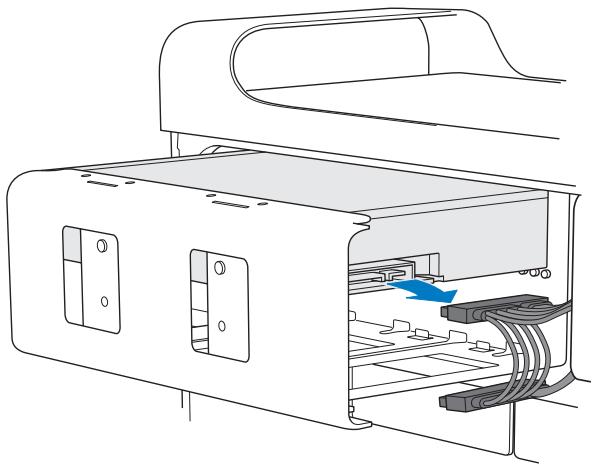 APPLE MAC PRO SERVER - To replace the optical drive: - 2