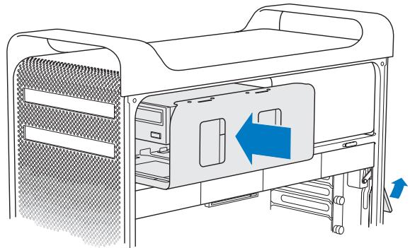 APPLE MAC PRO SERVER - To replace the optical drive: - 5