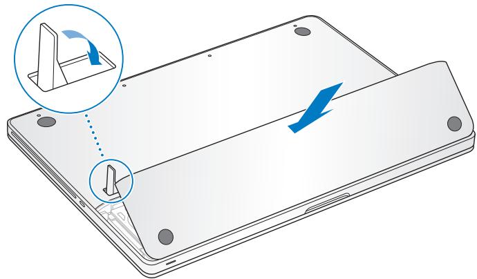 APPLE MACBOOK PRO 15 INCH - To remove and replace the battery: - 3