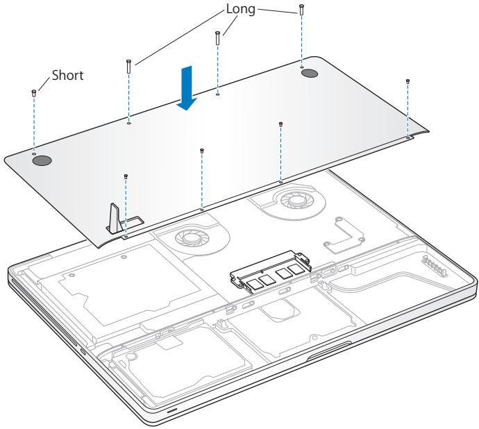 APPLE MACBOOK PRO 15 INCH - To install memory in your MacBook Pro: - 5