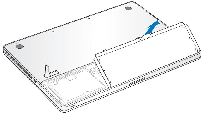 APPLE MACBOOK PRO 15 INCH - To remove and replace the battery: - 2