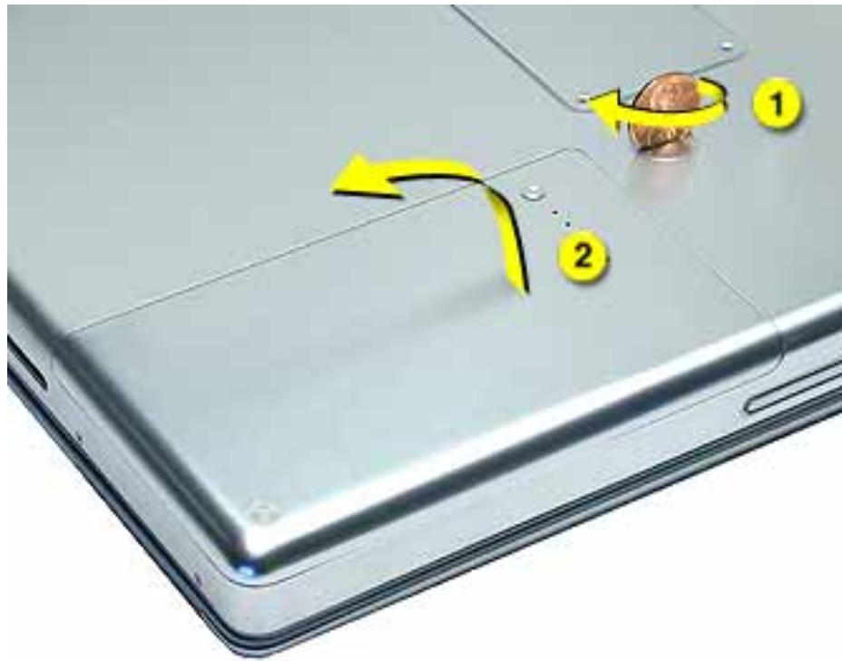APPLE POWERBOOK G4 12 INCH - Opening the Computer - 1