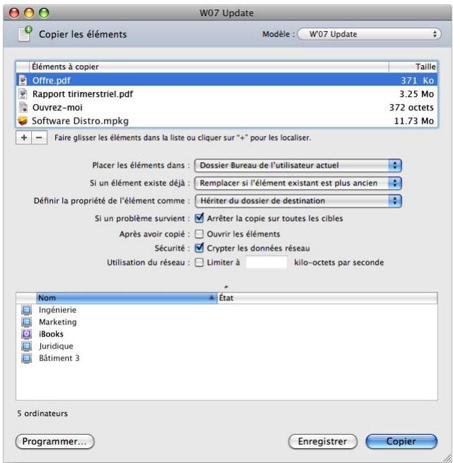 APPLE REMOTE DESKTOP 3.2 - Copie de fichiers - 1
