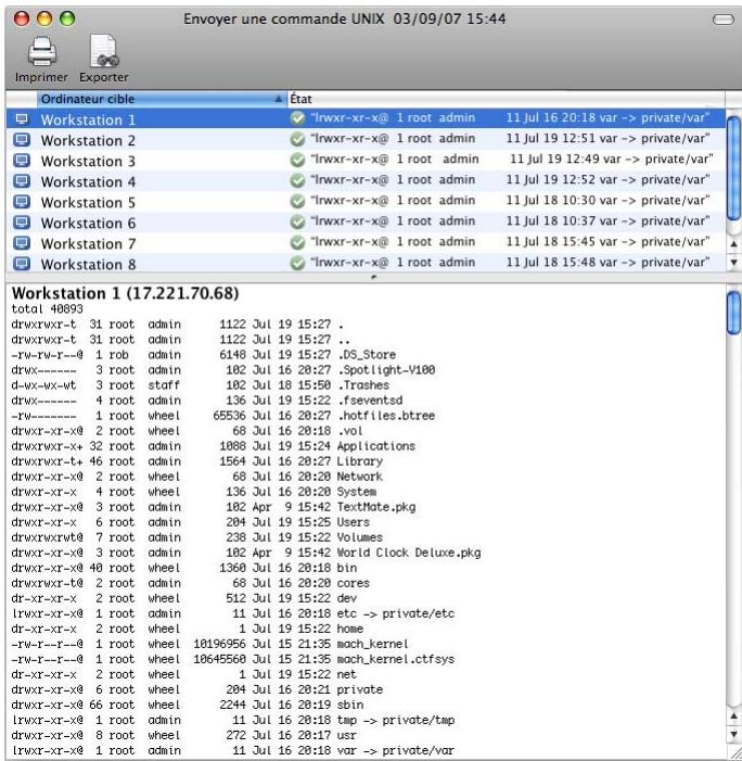 APPLE REMOTE DESKTOP 3.2 - Commandes shell UNIX - 1