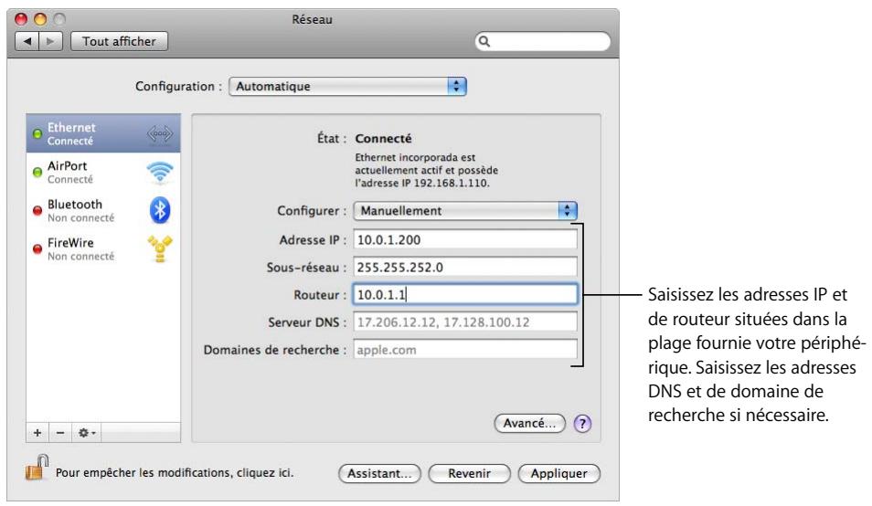 APPLE RESEAUX AIRPORT - Configuration des ordinateurs clients - 4