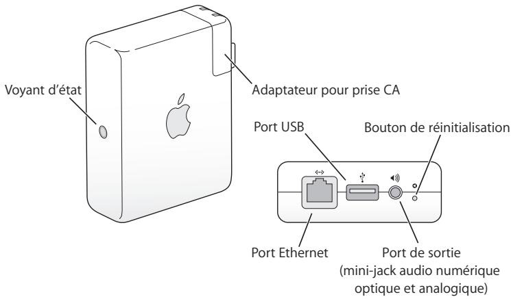 APPLE AIRPORT EXPRESS - Félicitations pour l'achat de votre airport express. lisez ce guide pour commencer à l'utiliser. - 1