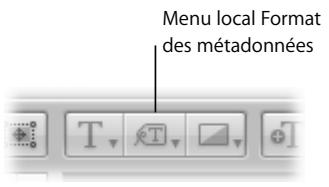 APPLE APERTURE 2.1.1 - Pour ajouter un index de métadonnées à votre livre : - 1