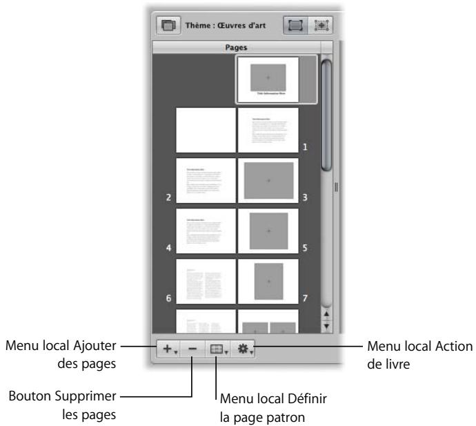 APPLE APERTURE 2.1.1 - Création automatique de nouvelles pages - 1