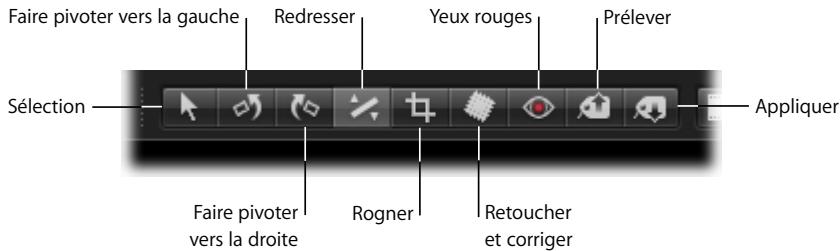 APPLE APERTURE 2.1.1 - Outils d'ajustement - 1