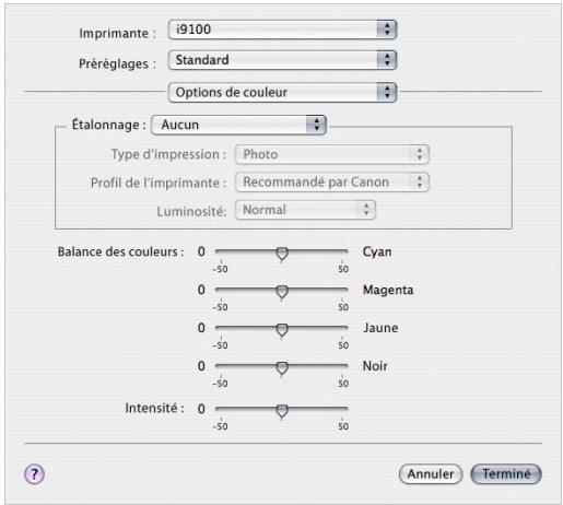APPLE APERTURE 2.1.1 - Pour désactiver la gestion des couleurs sur une imprimante epic 2400 : - 2