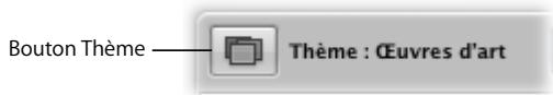 APPLE APERTURE 2.1.1 - Pour choisir un nouveau thème à appliquer à votre rôle: - 1