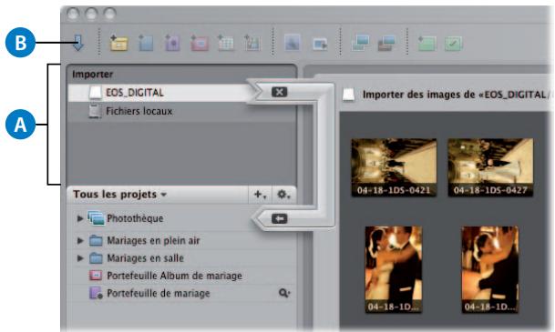 APPLE APERTURE 2.1.1 - Panneau importer - 1