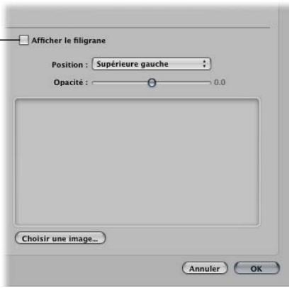 APPLE APERTURE 2.1.1 - Ajout de filigranes aux images de pages web - 1
