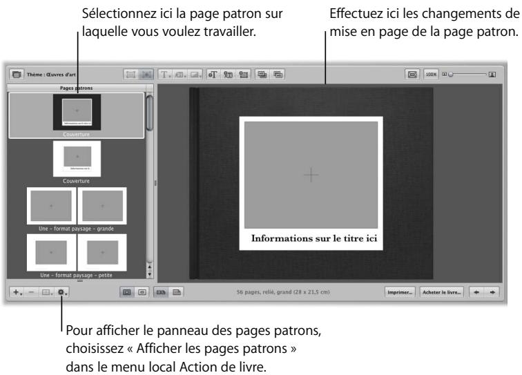 APPLE APERTURE 2.1.1 - Utilisation des pages patrons - 1