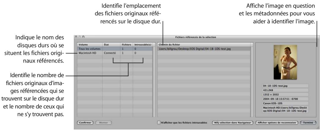APPLE APERTURE 2.1.1 - Affichage d'une liste d'images référencées - 1