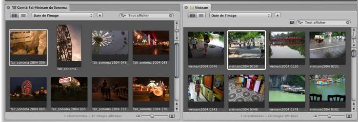APPLE APERTURE 2.1.1 - Utilisation de deux projets à la fois - 2