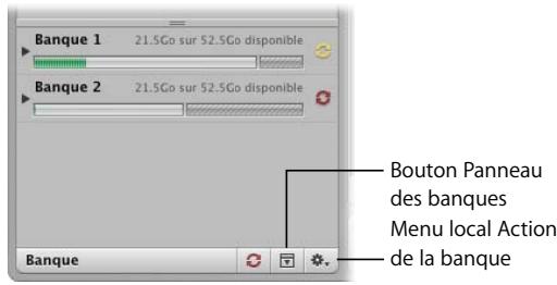 APPLE APERTURE 2.1.1 - Pour créer une nouvelle banque : - 1