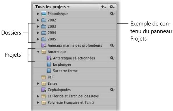 APPLE APERTURE 2.1.1 - Création de projets - 1