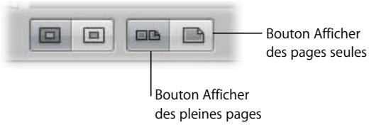 APPLE APERTURE 2.1.1 - Affichage d'une page à la fois ou de pleines pages - 1