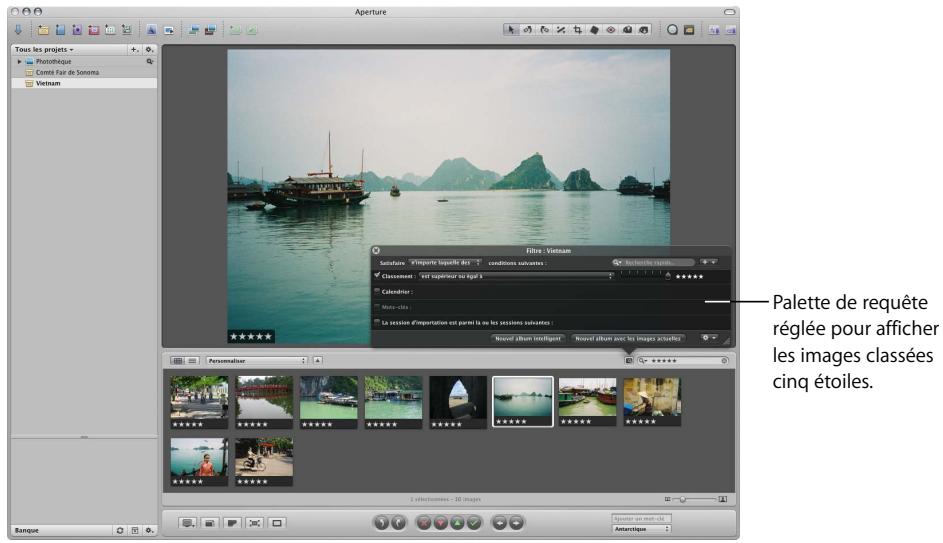 APPLE APERTURE 2.1.1 - Vue d'ensemble de la fonction de recherche - 3
