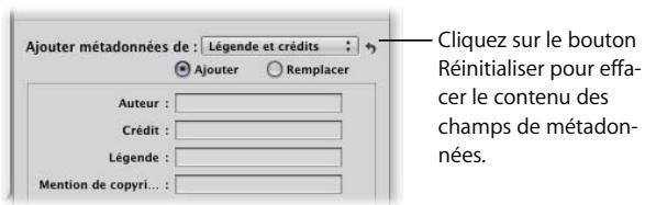 APPLE APERTURE 2.1.1 - Pour ajouter des métadonnées à vos images au moment où elles sont importées : - 1