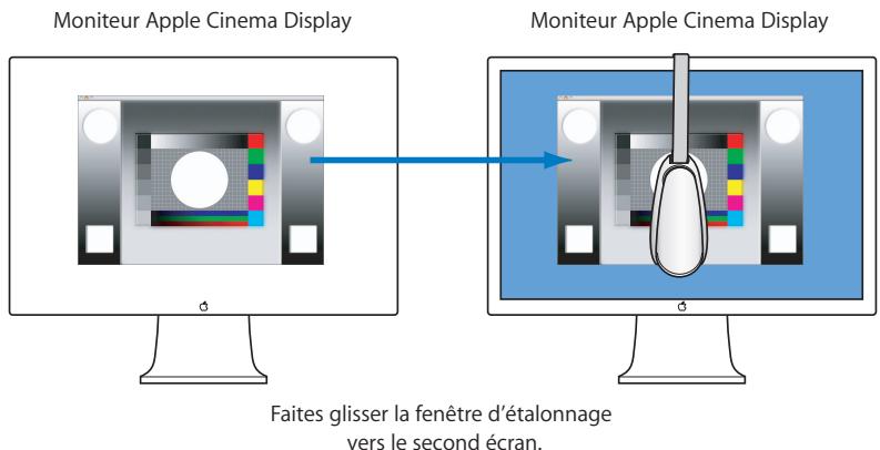 APPLE APERTURE 2.1.1 - Pour étalonner et profiler votre second écran : - 1