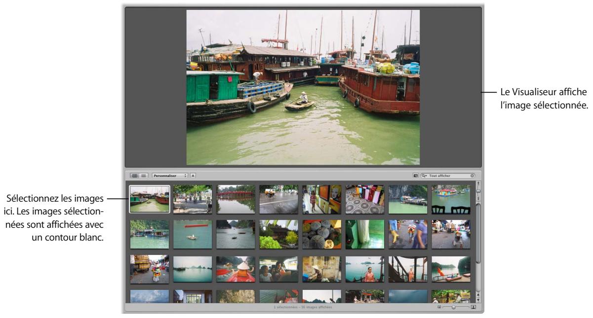 APPLE APERTURE 2.1.1 - Sélection d'images avec aperture - 1