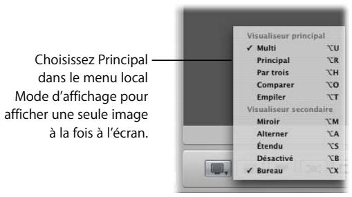 APPLE APERTURE 2.1.1 - Pour afficher une seule image dans le visualiser, procédez de l'une des manières suivantes : - 1