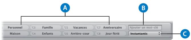 APPLE APERTURE 2.1.1 - Commandes de mots-clés - 1
