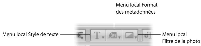 APPLE APERTURE 2.1.1 - Commandes de l'éditeur de modèles de livres - 3