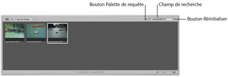 APPLE APERTURE 2.1.1 - Recherche d'images dans le navigateur - 1