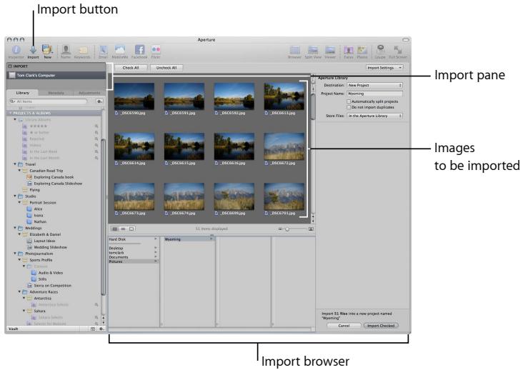 APPLE APERTURE 3 - Exploring Import Options - 1