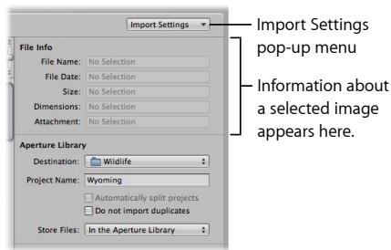 APPLE APERTURE 3 - View information about specific images - 1